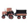 Alloy Retro Model Small Four Wheeled Tractor Car Model Home Model Ornaments for Decoration