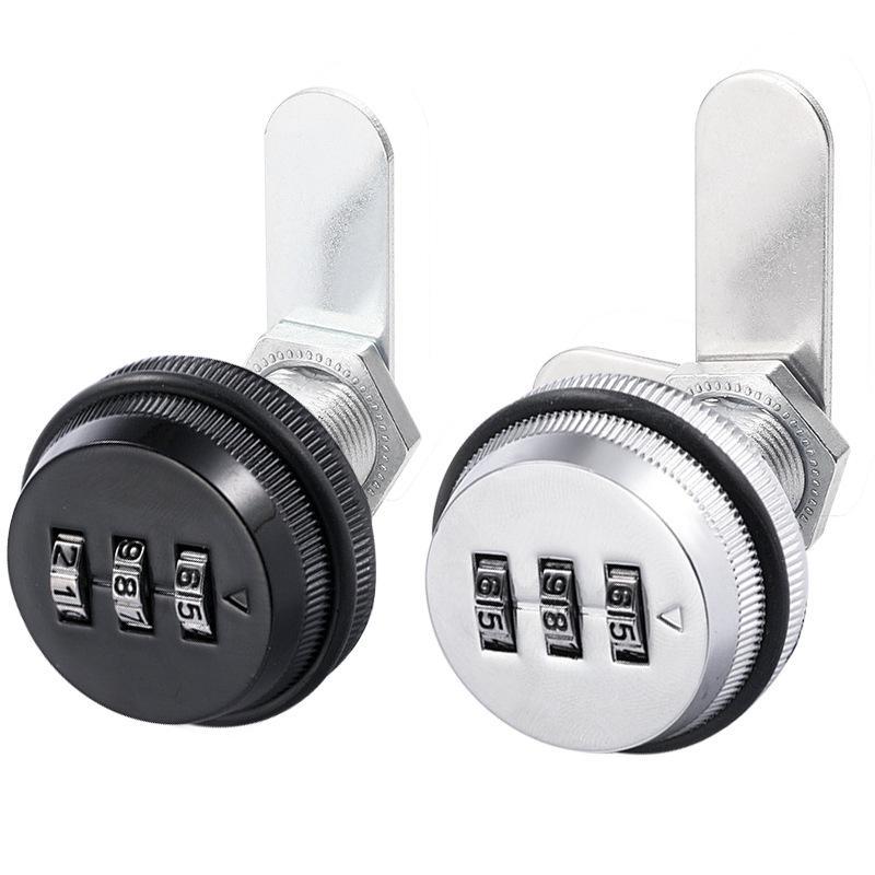 Drawer Combination Lock, File Cabinet Drawer Lock, Electrical Box Mailbox Lock, Zinc Alloy Tumbler Lock Mechanism
