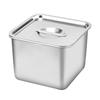 Stainless Steel Square Seasoning Box