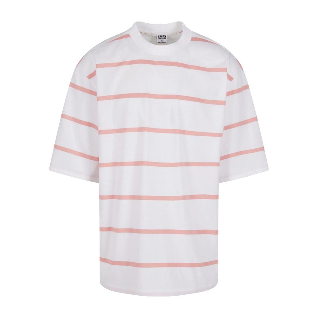 Urban Classics Mens Stripe Oversized T-Shirt