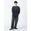 [Beams Heart] Pants GMS Wide Straight Cotton Urake Men's BLACK L