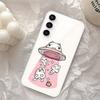 INS Cute T-Toro Inoue-S Cat Phone Case For Samsung Galaxy S25 S24 S23 S22 S21 FE Ultra Plus A32 A53 A13 A31 Soft Cover