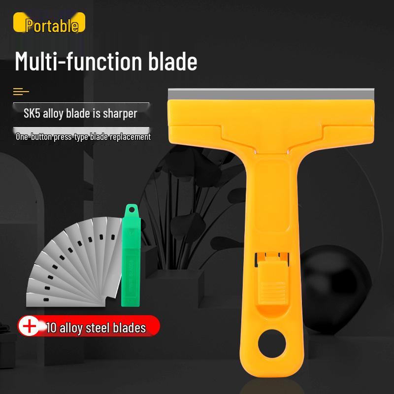 

Multifunctional Cleaning and Scraping Tool, Adhesive Remover, Spatula & Putty Knife
