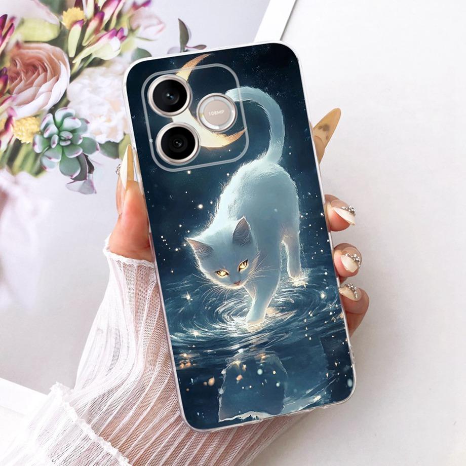 For Honor 600 Lite 500 Smart Phone Case Soft Clear Silicone Back Cover Butterfly Dragon Cat Floral Painting Funda Honor 600 Capa