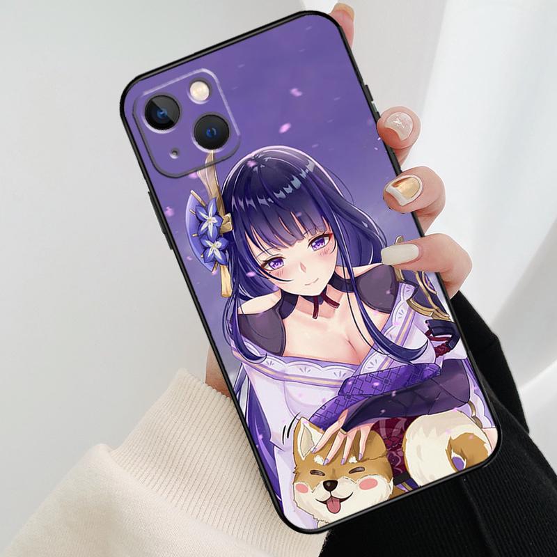 Baal Genshin Impact Game Phone Case For iPhone 17 Pro Max 16 15 14 11 12 13 Pro Max mini 15 16 Plus 16e 17 Air Cover