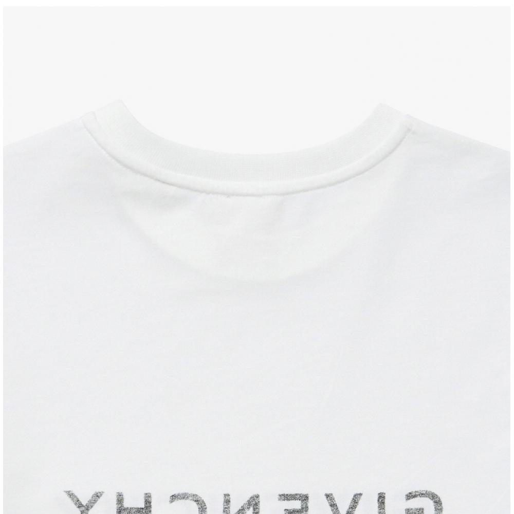 Givenchy H25446 10p Archetype Logo Print Kids Short Sleeve Tee