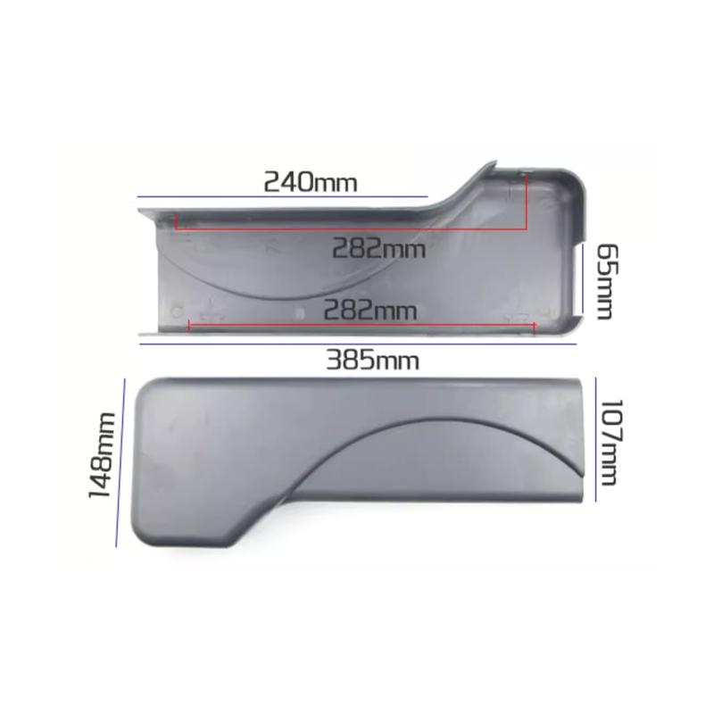 Forklifts Spare Part Door Frame Plastic Protective Plate Side Wing Baffle Left Plus Right Set 3 Tons Refer to HELI