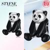 925 Silver Animal Panda Dragon Monkey Butterfly Elephant Beads Fit Bracelet Charms Jewelry Making Women Gift