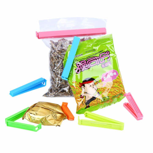 CCINEE Bag Closure Clips, Sealing for Food Storage, Moisture-Proof, Keeps Food Fresh, Prevents Oxidation, and Storing Snacks In the Kitchen, Durable,