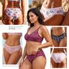 FINETOO 6PCS Seamless Cotton Printing Panties Low Waist Breathable Underpants Spring Autumn XS-XXL Underwear Female Comfortable Lingerie