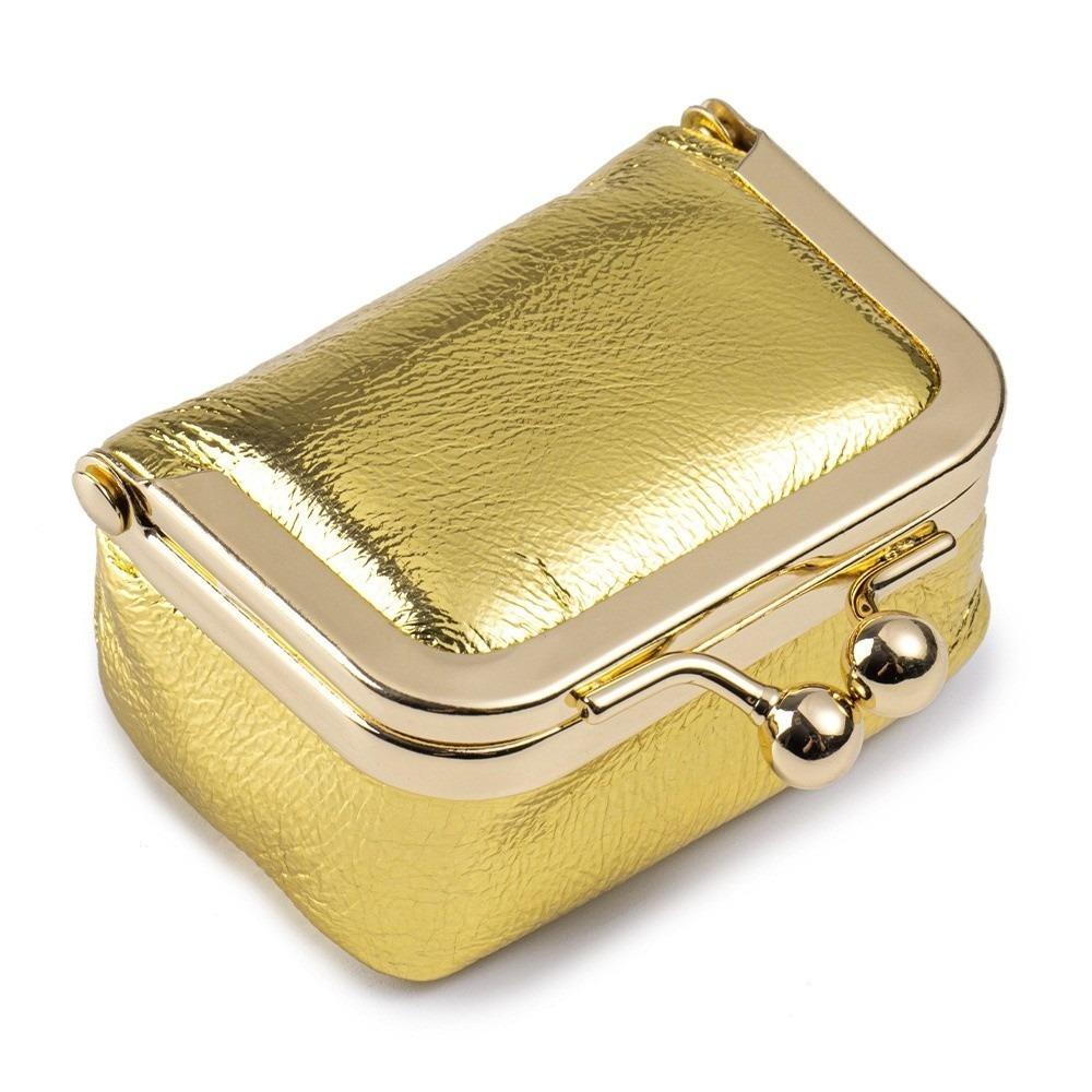 Exquisite Earring Necklace Wallet Luxury Mini Coin Purse Cute Leather Jewelry Storage Box  Gift