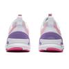 Li Ning Kids Running Shoes Comfortable Durable Casual Simple Kids sneaker Standard-White Peach-Blossom-Pink Light-Iris-Purple YKFU096-2