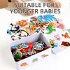 Iron Box Enlightenment Cognitive Pairing Puzzle Children's Ocean Dinosaur Animal Puzzle Wooden Early Education Toys