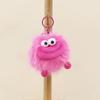 Stuffed Plush Animal Keychain With Big Mouth Design For Bag Ornament Bag