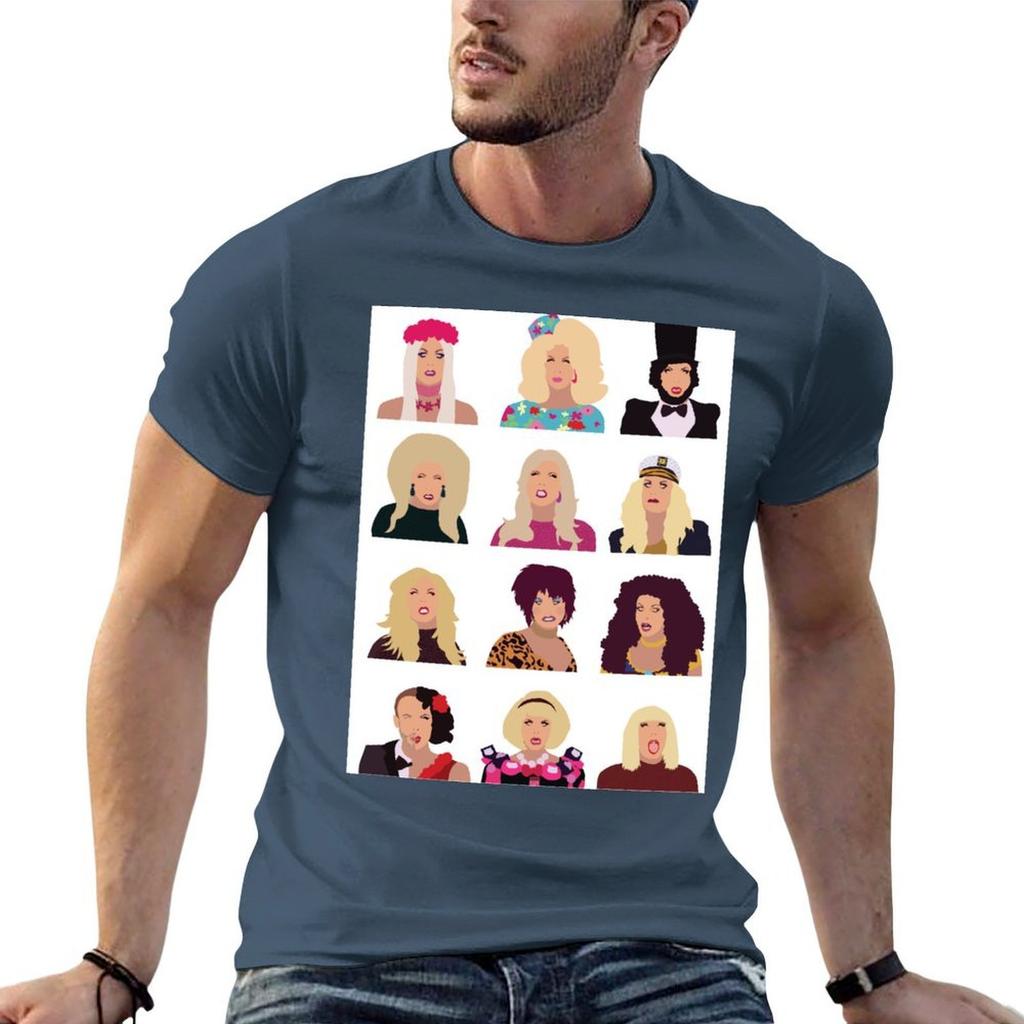 Katya Zamolodchikova  The Faces Of Season 7 Tshirt Big And Tall Short Sleeve Tee