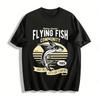 Vintage Fishing Contest Community Tee Relax & Go Fishing Casual Top Pure Cotton T-shirt