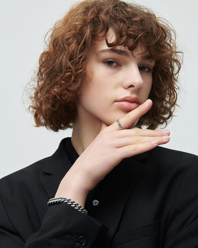 Blendoff Modern Chain Ring [Silver 925]