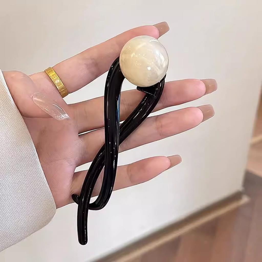 Hair Claw Clip Banana Clip Theme Hair Claw Clamp Elegant Slim Hair Holder Barrettes Strong Hold Hairpin for Girls