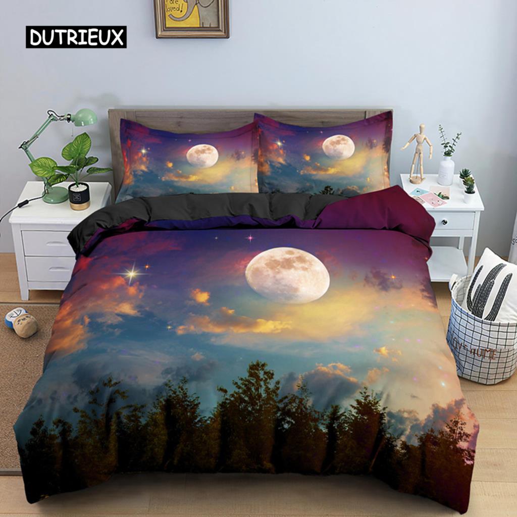 Soft And Comfortable Stylish Pattern Duvet Cover Set With Duvet Cover And Pillowcases King Queen Twin Sizes For Boys Girls And Kids