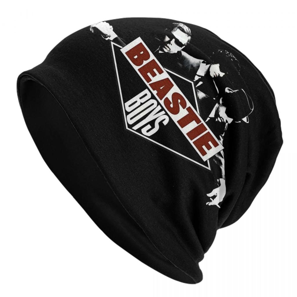 Unisex Bonnet Winter Warm Knit Hat Unisex Women Sabotage Beastie Boys Rap Rock Hip Hop Beanies Caps Adult Beanie Hats Ski Cap