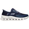 Skechers Pro Trendige Sommer Atmungsaktive Slip-On Schuhe Niedrige Freizeitschuhe Herren Sneaker Blau 232930-NVY