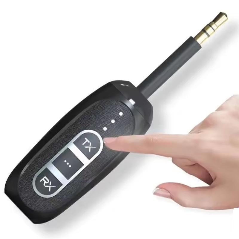 Portable Wireless Transmitter And Receiver Double Channel 20H Runtime Low Power Design Suitable For Home Theater Car Use