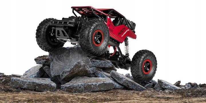 Duży Samochód Zdalnie Sterowany Auto Rc Metal Terenowy 1:16 Pilot Napęd 4X4