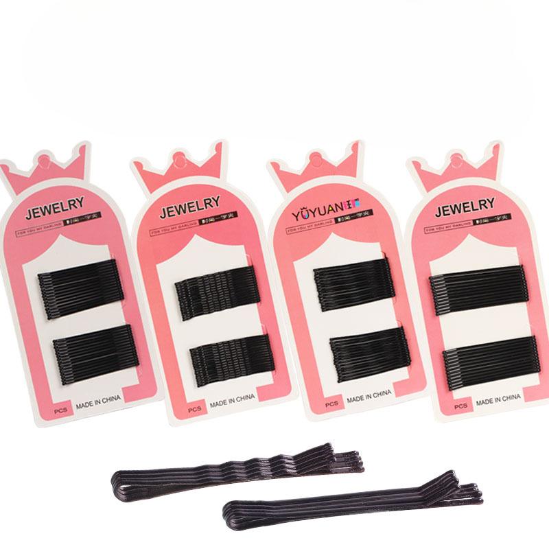 The Black Steel Wire Hair Clip of The Crown Style Is Not Easy To Peel Off The Paint. It Is A Hair Clip for Girls with Sea Hair