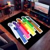 Among Us Print Area Rug-Soft,Washable Non-Slip Indoor Mat Office Chairs,Living Room,Home Office Decorative Rug