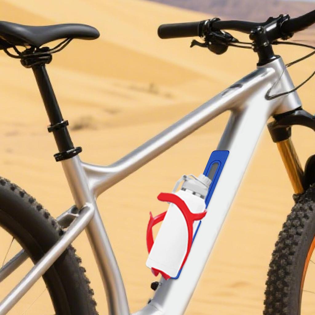 Bottle Cage Adapter Cycling Flask Mount Bracket Adjustable Flask Cage Bracket For Motorcycle Road Cycling Urban Riding Scooter