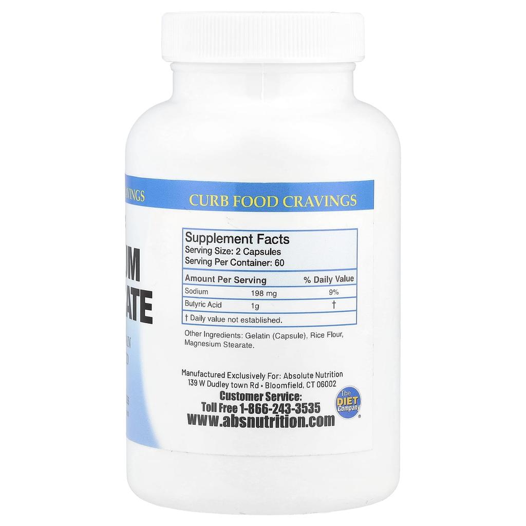 Natriumbutyrat, 120 Kapseln