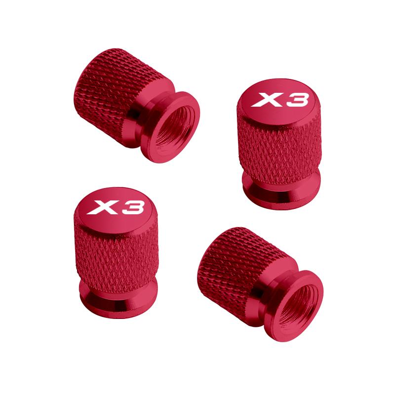 

For X3 Emblem F25 E83 G01 xDrive 25i 28i 30i Series Badge Car Wheel Tire Valve Caps Tyre Stem Covers