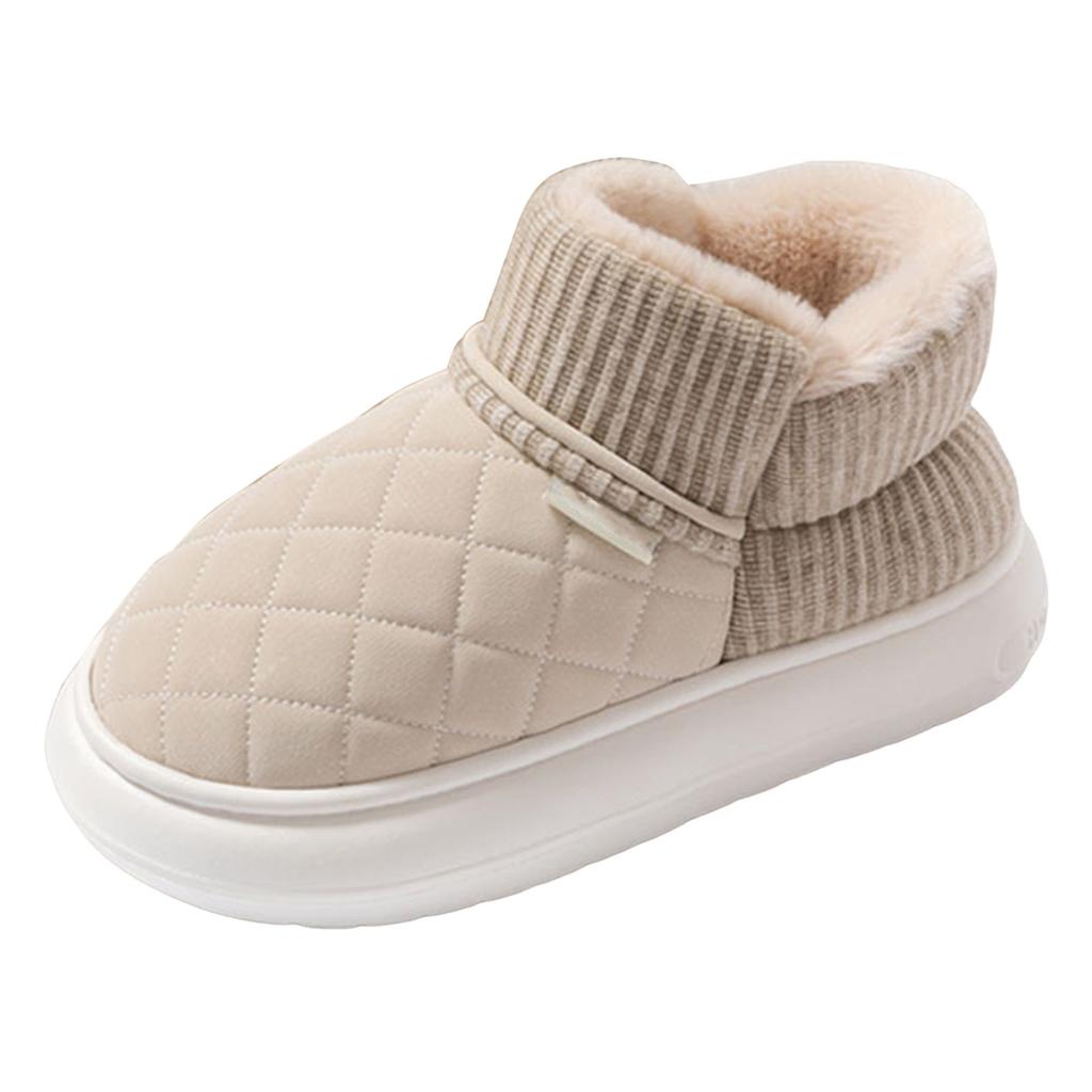Slippers For Women Shoes Comfy Memory Foam Slippers With Fuzzy Faux Rubber Sole Indoor Outdoor Slipper Women