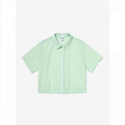 Seersucker Semi Crop Jacket Fs2jkg2451f