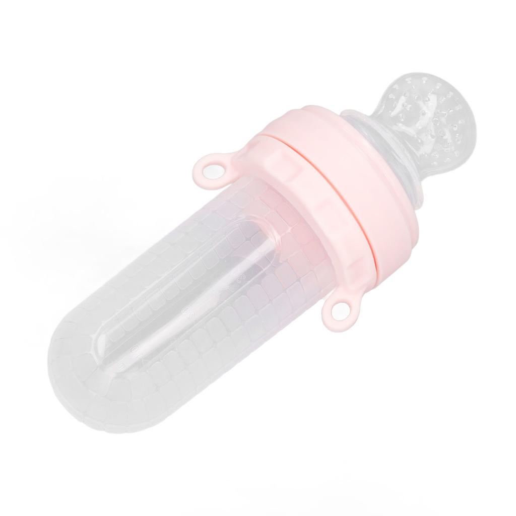 Baby Food Feeder Cute Shaped Soft Silicone Squeeze Spoon Fruit Pacifier Feeder for Infants