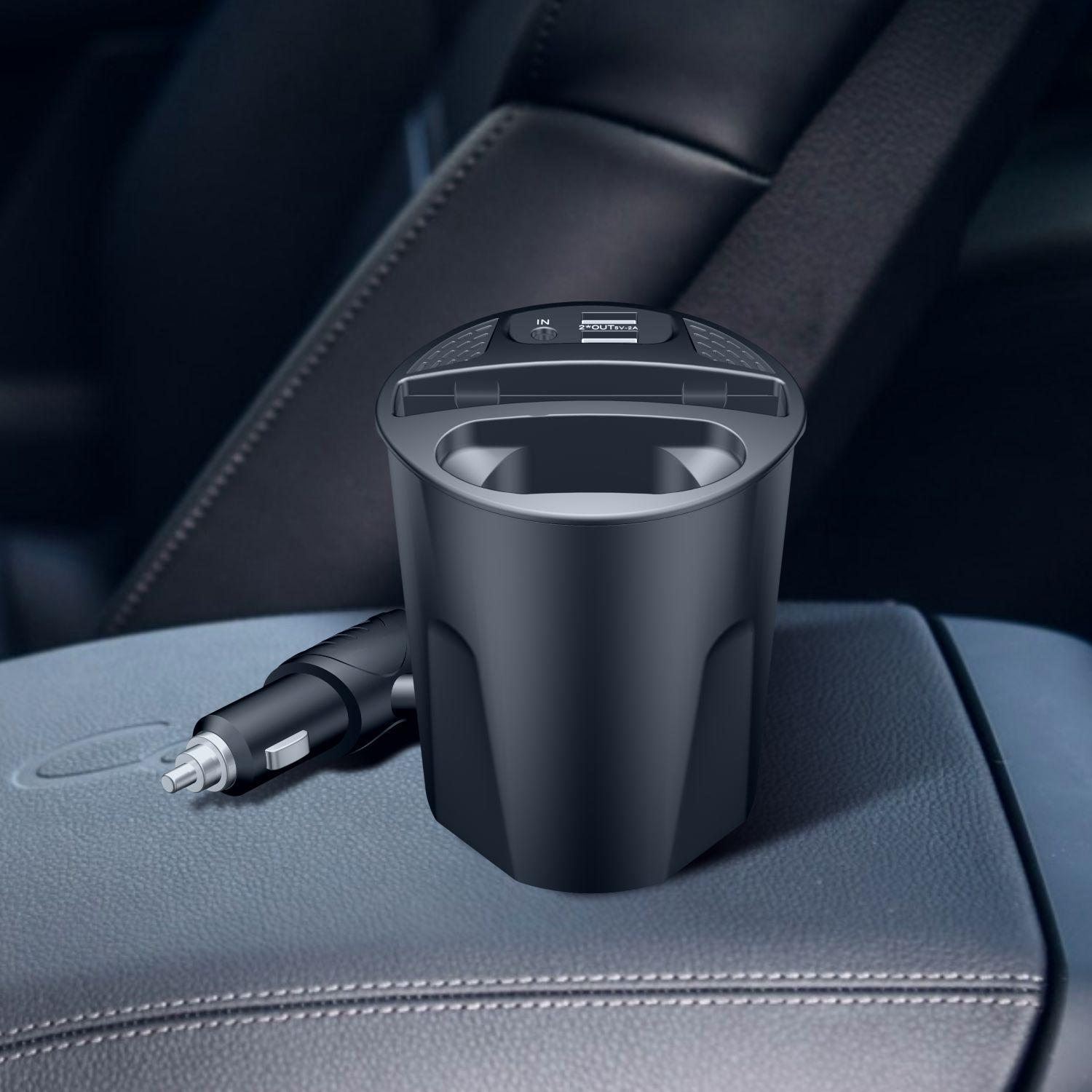 

4 in 1 Multifunctional Car Wireless Charging Cup15W ChargingSupport Qi Phone Wireless Charging for iPhone Series for AirPods