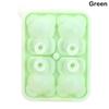 4 Grids Bear Ice Mold 3D Bear Silicone Ice Cube Tray DIY Ice Ball Juice Milk Ice Maker For Chilled Drinks Kitchen Tool Cup Decor