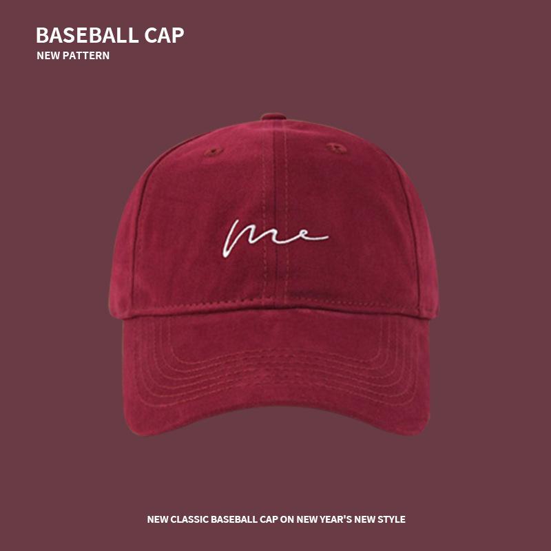 Hat Women's Big Head Circumference Baseball Cap Men's Trendy Niche Design Sense Versatile Sports Cap Show Small Face