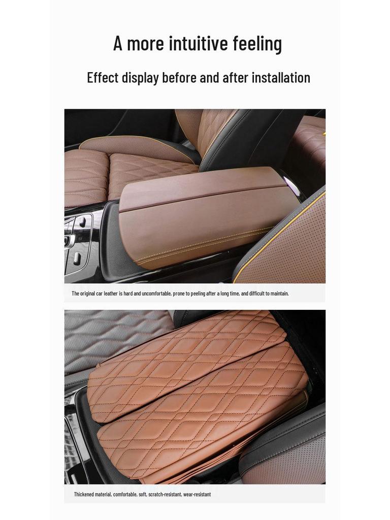 BYD Tang Armrest Cover: DMI/EV Center Pad Heightening & Protective Interior Modification