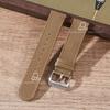 Quick Release 18/19/20mm Fabric Watch Band Man Bracelets 21/22/24mm Two Piece Ribbed Nylon Watch Strap for Seiko Omega Watches