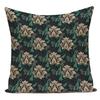 Decorative Throw Pillows Case Mandala Flower Geometric Middle Asian Ethnic Style Polyester Sofa Home Cushion Cover For Sofa