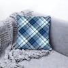 Classic Plaid Pattern Cushion Cover Premium Comfort Reversible Pillow Cove Two In One Design for Any Room  Car Interior