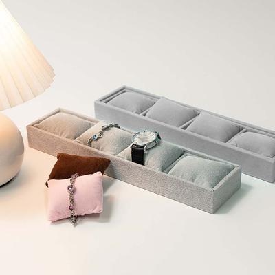 Wristwatch Case Watch Display Holder Flannelette Cloth Jewelry Box Jewelry Displays Case Wedding
