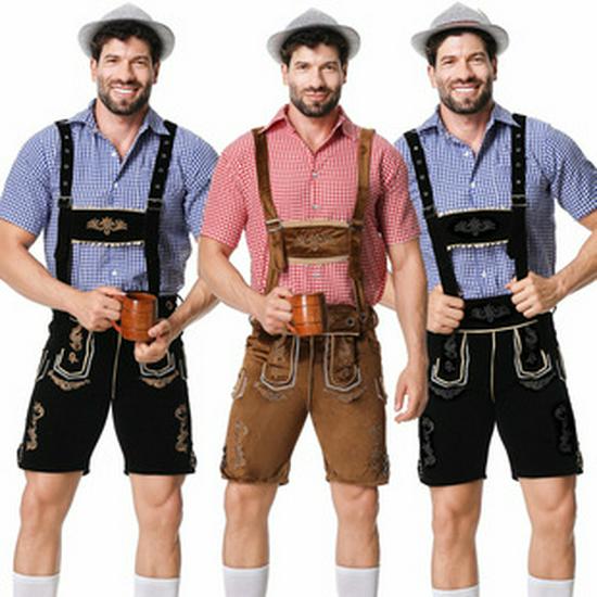 Kids' German Beer Fest Costume Set for Cultural Festivals and Performances