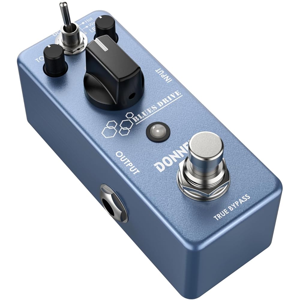 Donner Overdrive Guitar Effect Distortion Pedal Blues Drive