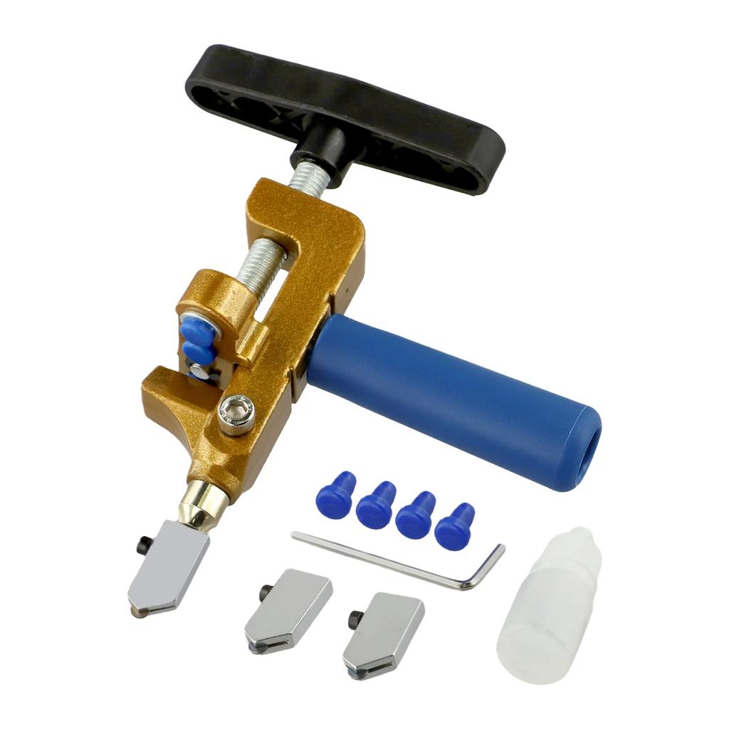 Ergonomic Cutting Tool Manual Tile Cutting Tool Blue Red Black Glazed Tiles Cutter Mirror Cutting Device Precise Cutting Machine