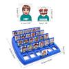 WHO Is It Board Game Fun You Say I Guess Character Card Board Game Family Kids Party Games Parent-child Educational Desktop Toys