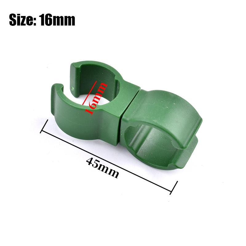 5~20Pcs Plastic Support Fastener Greenhouse Bracket Fixed Clip Plant Rattan Stent Rod Connector 360 Adjustable Garden Supplies