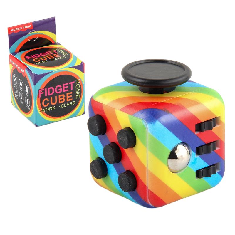 Fidget Cube Antistress Hand Spinner Decompression Toy for Autism ADHD Anxiety Sensory Toys for Kids Adults Stress Relief Toys