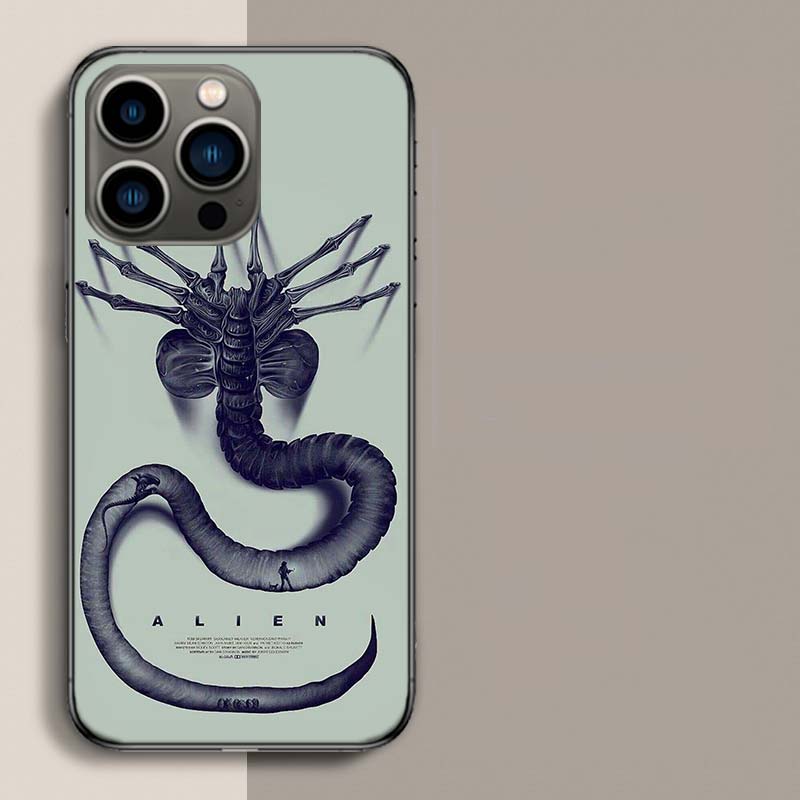 

COOL A-Alien Xenomorph Phone Case For Iphone 17 Air 15 Pro 14 Plus 16 Pro Max 17E 16E 12 13 Mini 11 Cover Cute Fundas iPhone 13 Pro